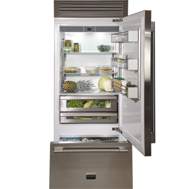 Fulgor 18.5 cu.ft. Built-in Bottom-Freezer Refrigerator