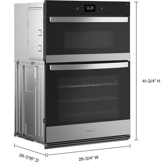 Whirlpool 27 inch Combo Wall Oven with Convection