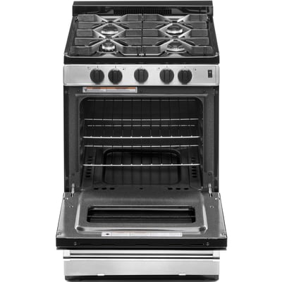 Whirlpool 24 inch Single Oven Gas Range