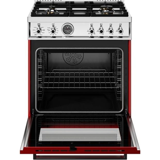 Bertazzoni 30 inch Single Oven Dual Fuel Range