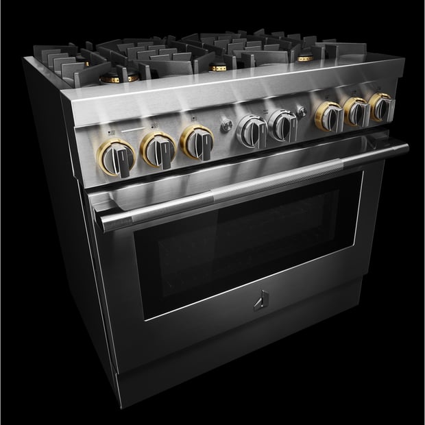JennAir 36 inch Single Oven Dual Fuel Range