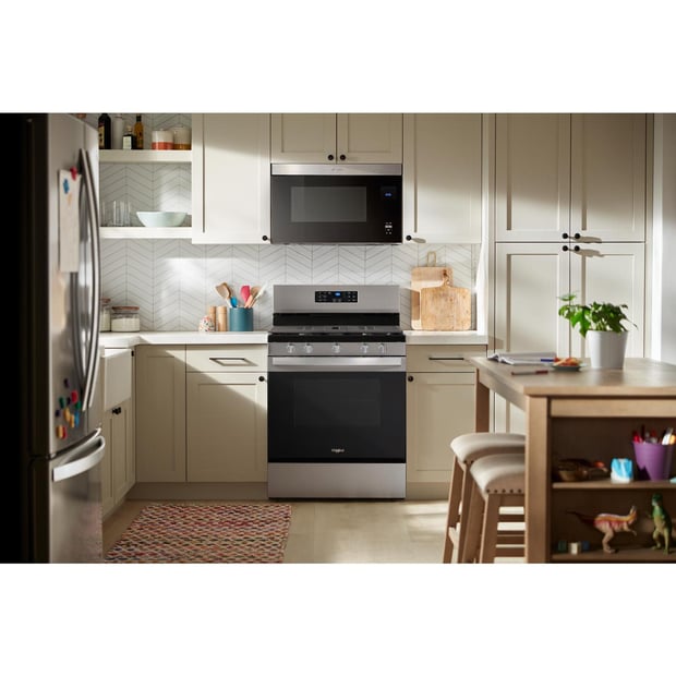 Whirlpool 30 inch Single Oven Gas Range