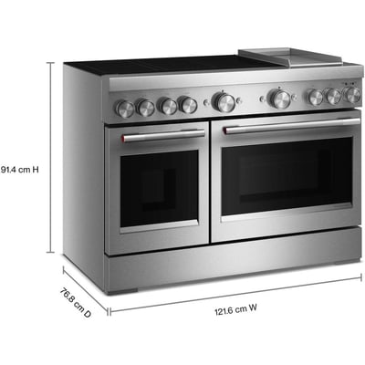 KitchenAid 48 inch Double Oven Induction Range