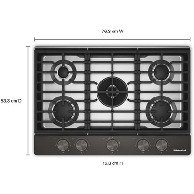 KitchenAid 30 inch Gas Cooktop