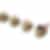 Wolf 48 inch Induction Range Brushed Brass Knob Kit