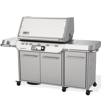 Weber Summit Smart FS38X E and FS38X S Freestanding 5 Burner Liquid Propane BBQ Grill