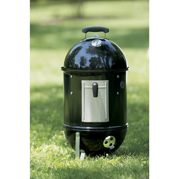 Weber Smokey Mountain Cooker Smoker 14 inch Charcoal BBQ Grill 