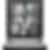 Bosch 300 Series 5 Cycle Dishwasher with Hidden Controls