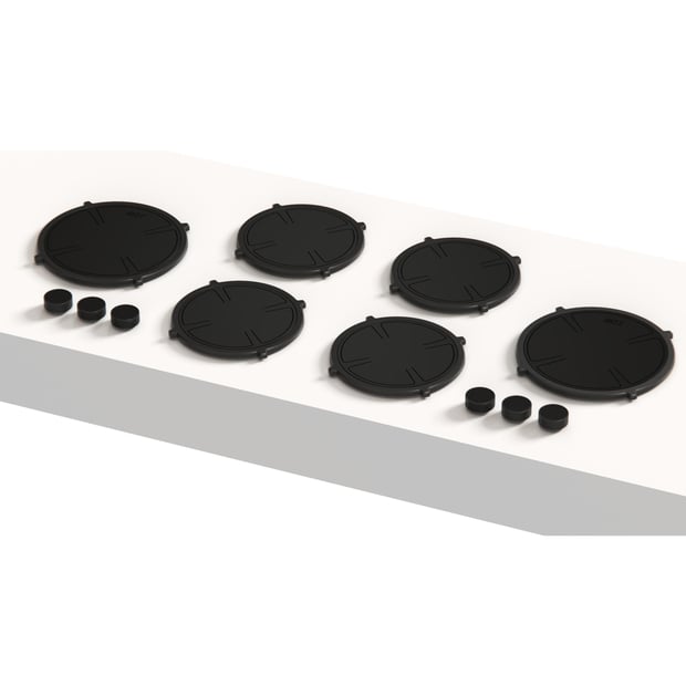 PITT Foessa 45 inch 6-Zone Module Induction Cooktop