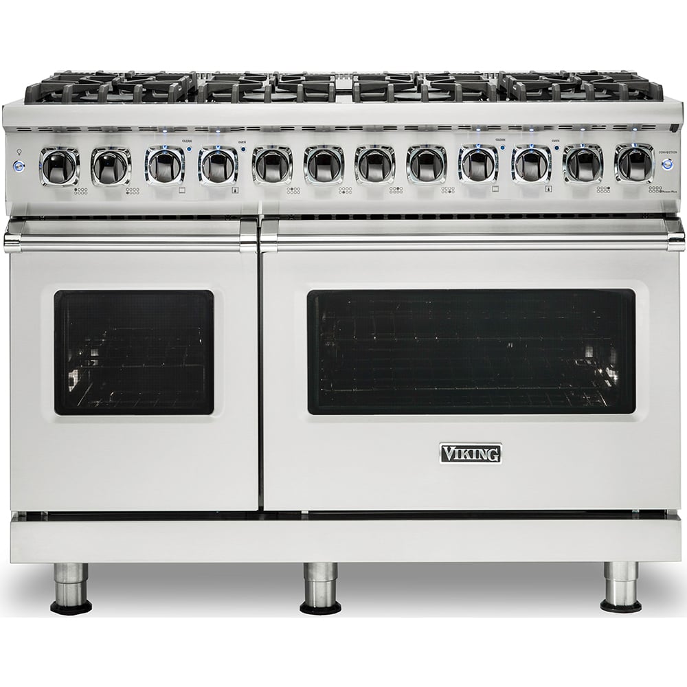 Viking 48 inch Double Oven Dual Fuel Range
CVDR5488BSSLP