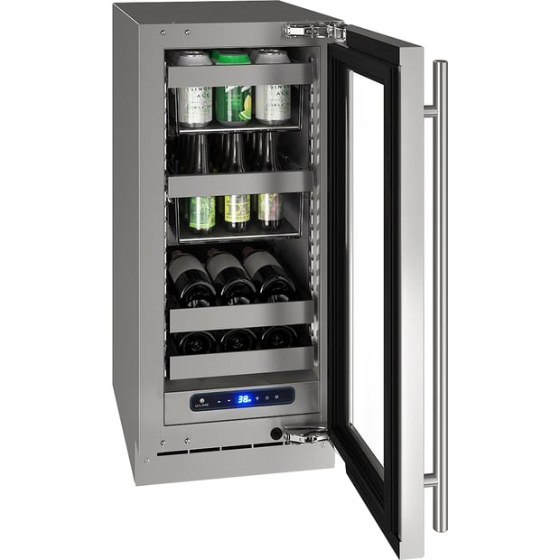 U-Line Freestanding or Built-in 15 inch 2.9 cu.ft. Beverage Centre