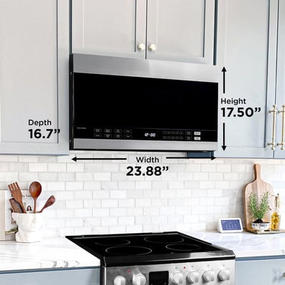 Danby 1.4 cu.ft. 300 CFM Over-the-Range Microwave Oven