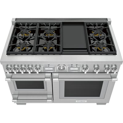 Thermador 48 inch Double Oven Dual Fuel Range