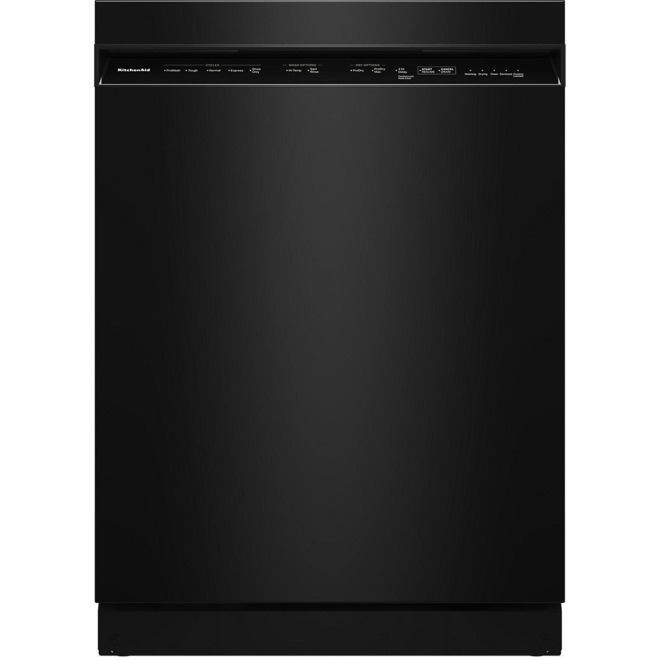 KitchenAid 5 Cycle Dishwasher with Front Controls