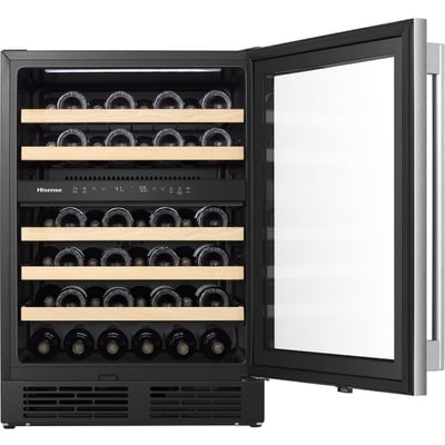 Hisense Free-Standing or Built-in 4.9 cu.ft. Wine Cooler
