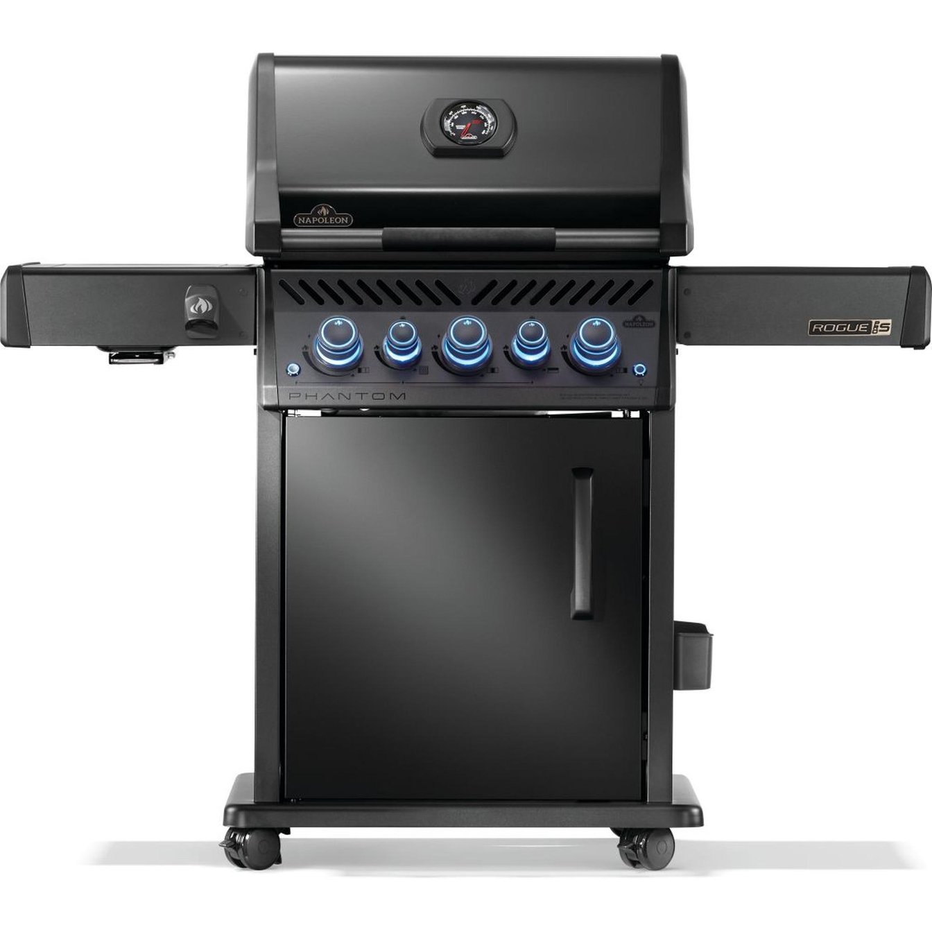 Napoleon Phantom Rogue PRO-S 425 Freestanding 5 Burner Liquid Propane BBQ Grill with Infrared Side and Rear Burner