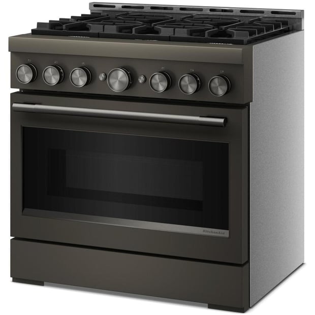 KitchenAid 36 inch Single Oven Gas Range