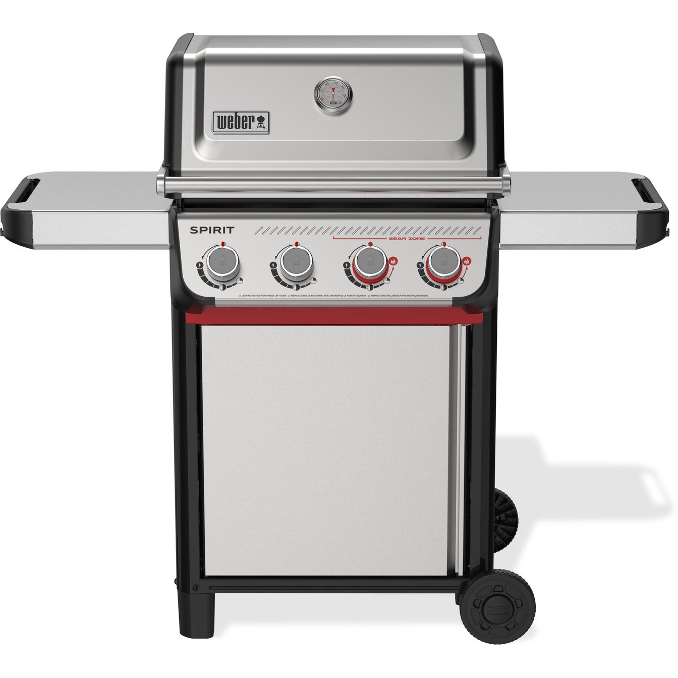 Weber Spirit S-425 Freestanding 4 Burner Liquid Propane BBQ Grill