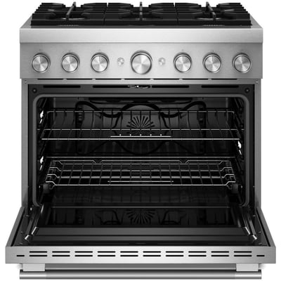 KitchenAid 36 inch Single Oven Dual Fuel Range