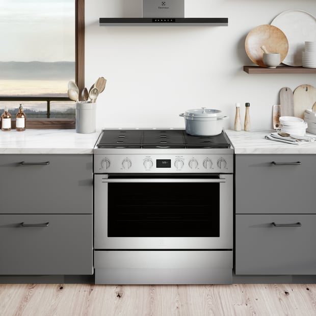 Electrolux 36 inch Single Oven Dual Fuel Range