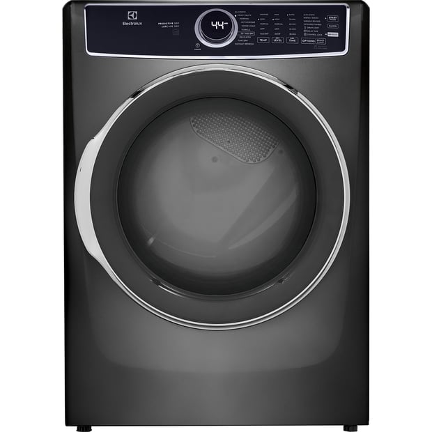 Electrolux Titanium Stackable 5.2 cu.ft. Front Load Steam Washer and 8.0 cu.ft. Steam Dryer