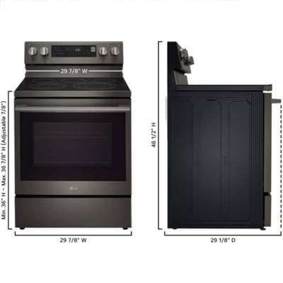 LG 30 inch Single Oven Electric Range