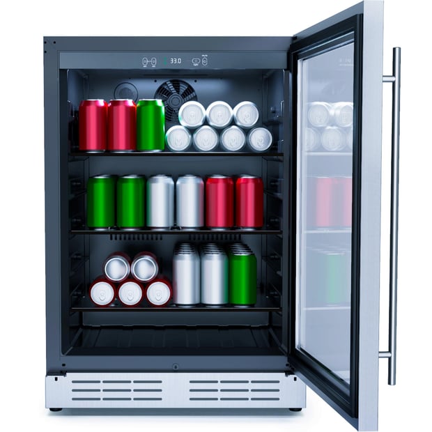 Riva Freestanding or Built-in 23 inch Beverage Centre