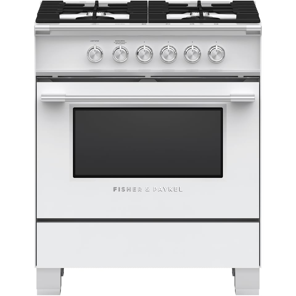 Fisher & Paykel 30 inch Single Oven Gas Range