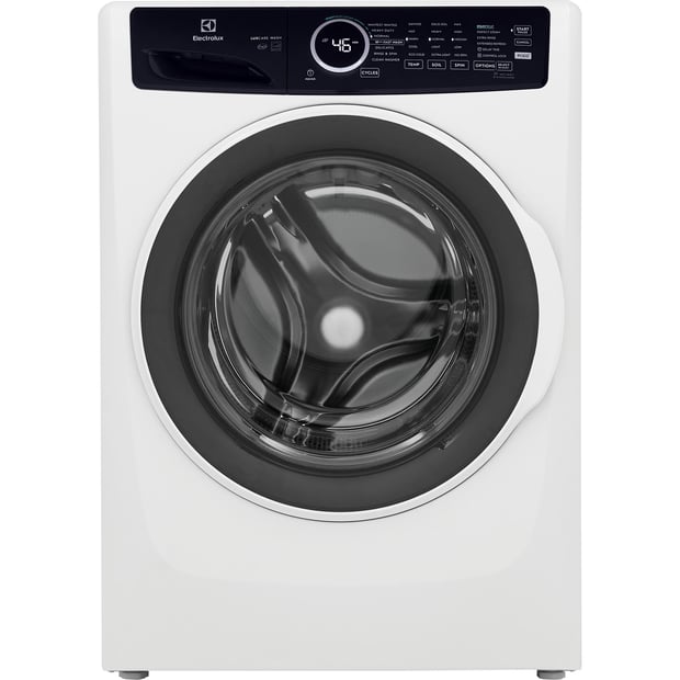 Electrolux 5.2 cu.ft. Stackable Front Load Steam Washer and 8.0 cu.ft. Stackable Steam Vented Gas Dryer
