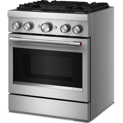 KitchenAid 30 inch Single Oven Dual Fuel Range