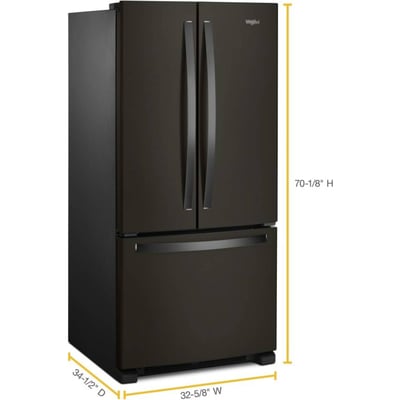 Whirlpool 22.1 cu.ft. French Door Refrigerator