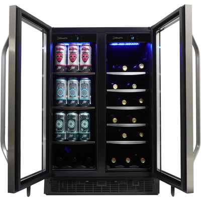 Silhouette Built-in 24 inch 5.14 cu.ft. Dual Zone Beverage Centre