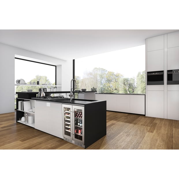 Aura Built-in or Free-standing 24 inch Wine Cooler