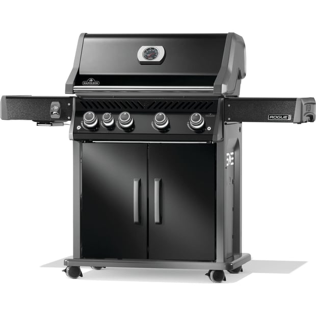 Napoleon Rogue PRO 525 Freestanding 5 Burner Liquid Propane BBQ Grill with Infrared Side Burner
