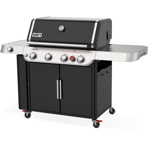 Weber Genesis E-435 and S-435 Freestanding 4 Burner Liquid Propane BBQ Grill