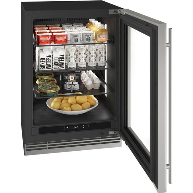 U-Line Free-standing or Built-in 24 inch Compact Refrigerator