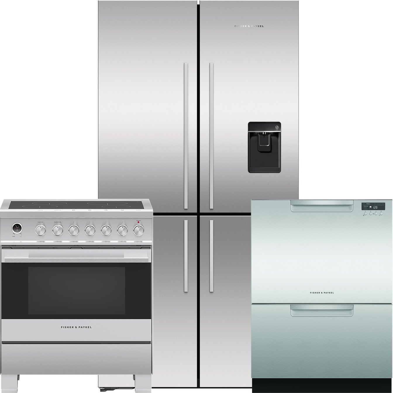 Fisher & Paykel Stainless Steel Kitchen Package