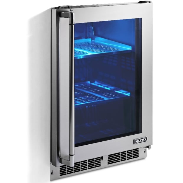 Lynx Freestanding or Built-in 5.3 cu.ft. Outdoor Compact Refrigerator