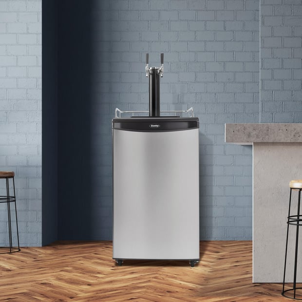 Danby 5.4 cu.ft. Dual-Tap Keg Cooler