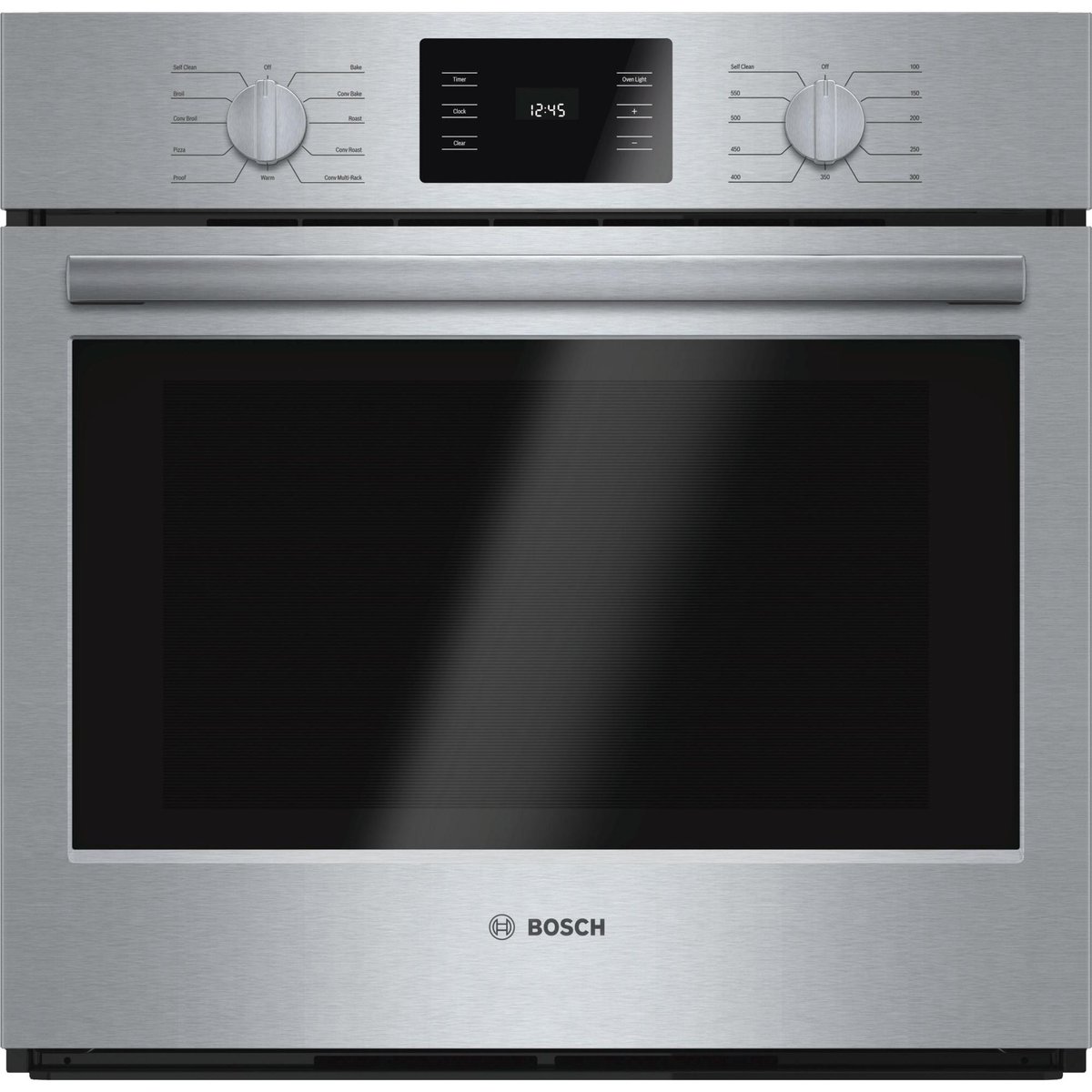 Bosch 500 Series Single Wall Oven 30'' Stainless Steel