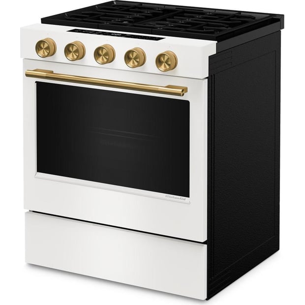 KitchenAid 30 inch Single Oven Gas Range
