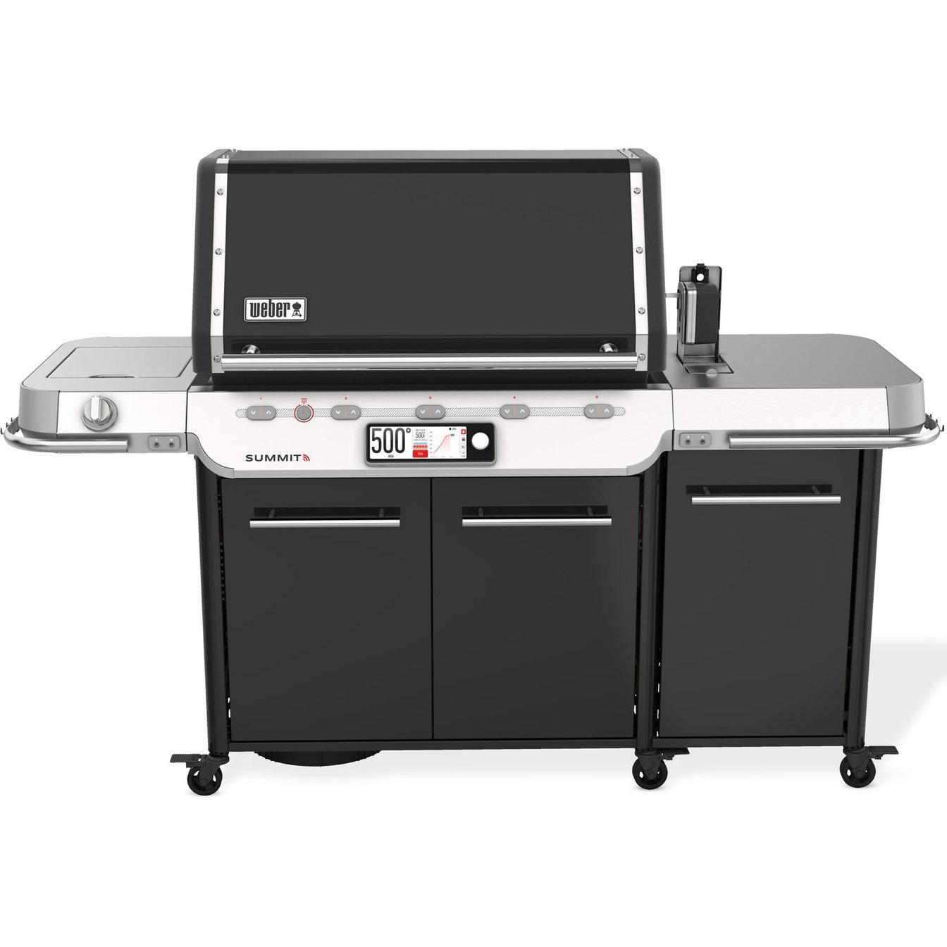 Weber Summit Smart FS38X E and FS38X S Freestanding 5 Burner Liquid Propane BBQ Grill