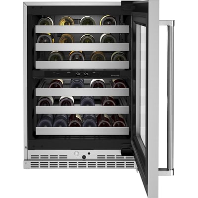 KitchenAid Freestanding or Built-in 24 inch 4.97 cu.ft Wine Cooler