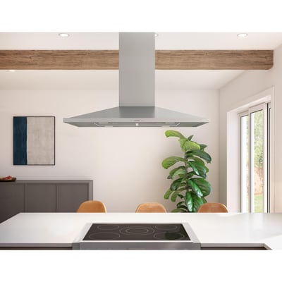 Zephyr 42 inch 600 CFM Island Ventilation Hoodfan