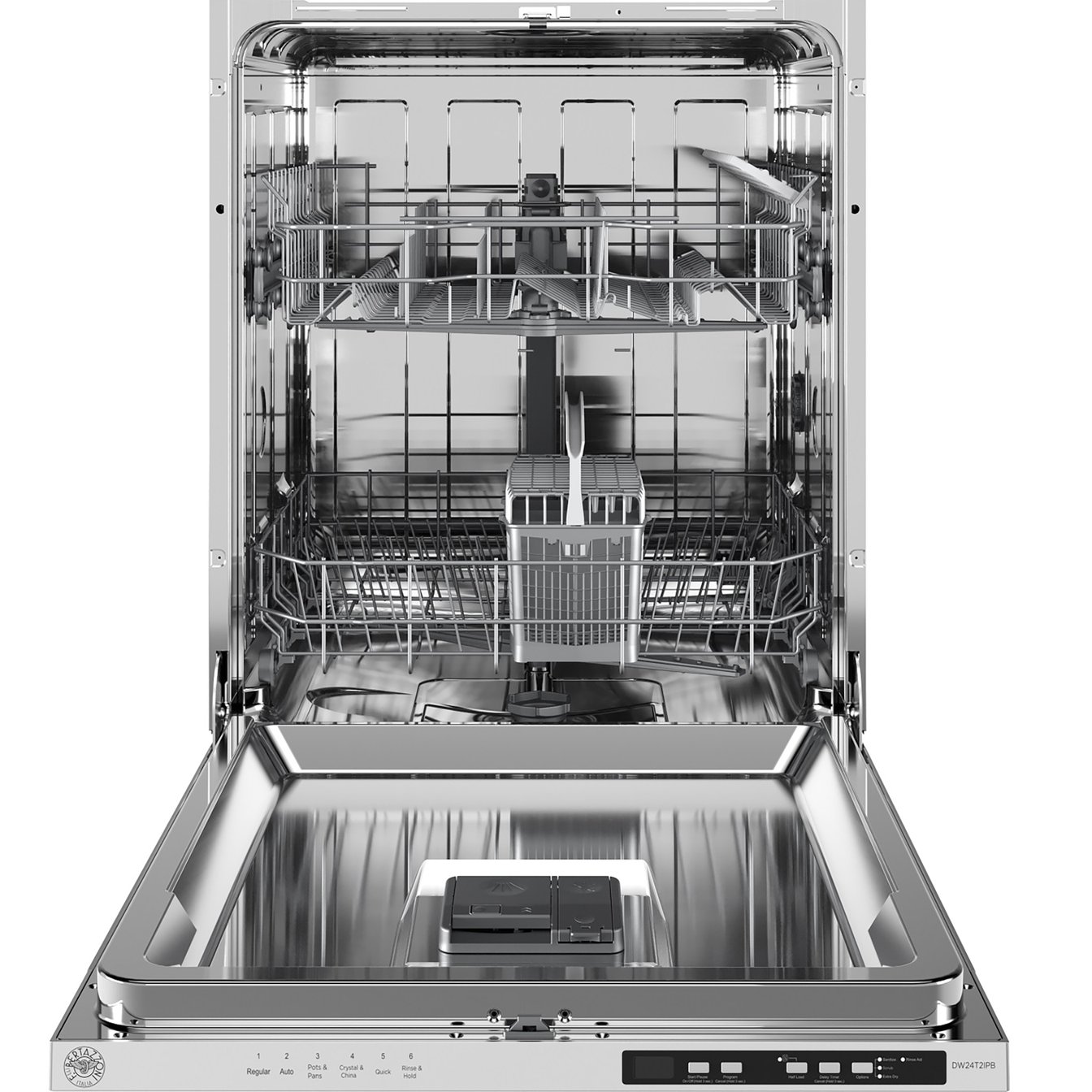 Bertazzoni 6 Cycle Dishwasher with Hidden Controls