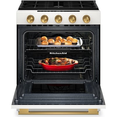 KitchenAid 30 inch Single Oven Gas Range