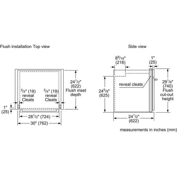 Thermador 30 inch Single Wall Oven with Convection