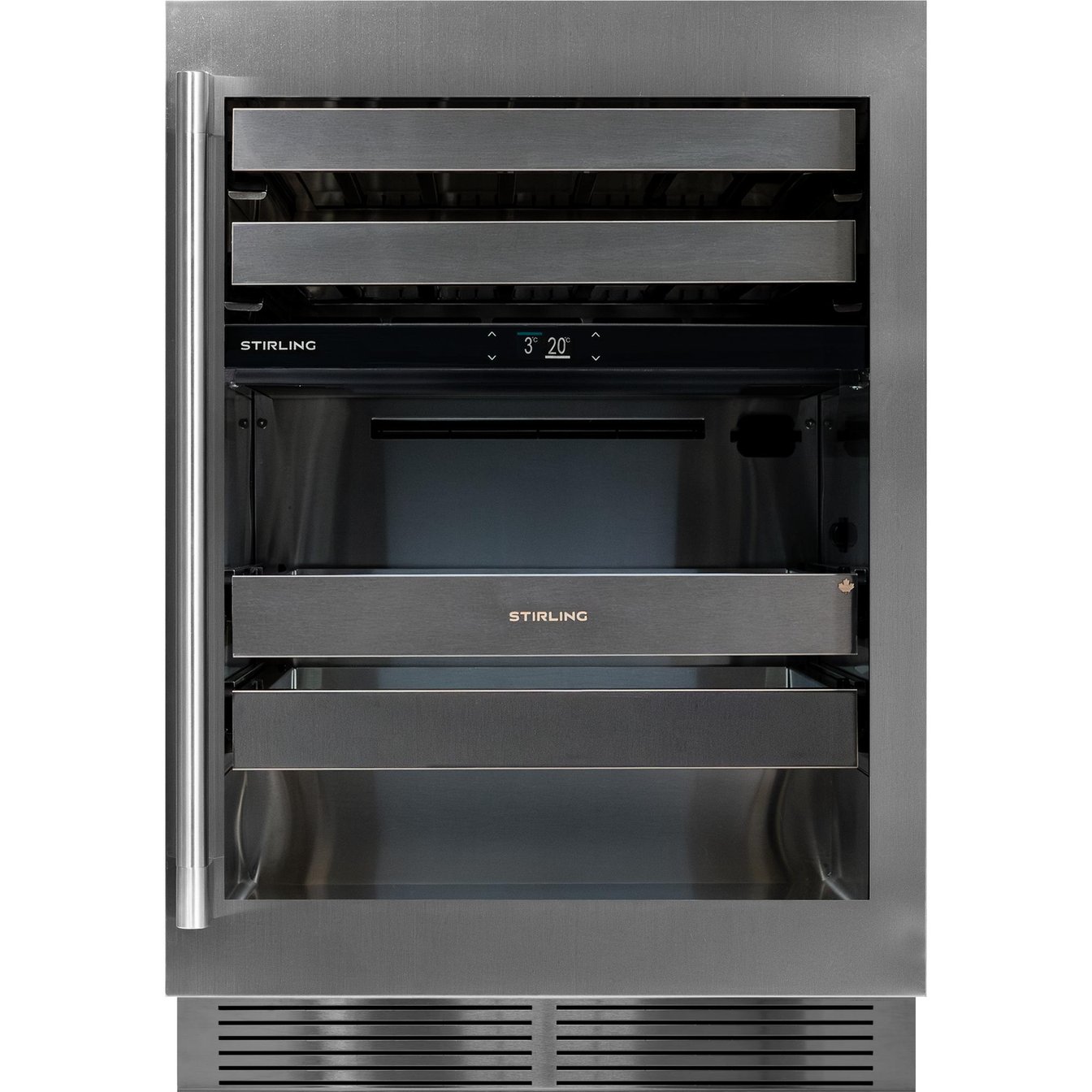 Stirling Built-in 24 inch 5.3 cu.ft Undercounter Refrigerator