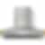 La Cornue 35 inch 600 CFM Chimney Hoodfan with Polished Brass Detail