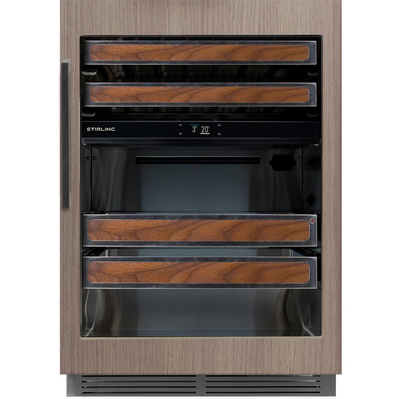 Stirling Built-in 24 inch 5.3 cu.ft Undercounter Refrigerator